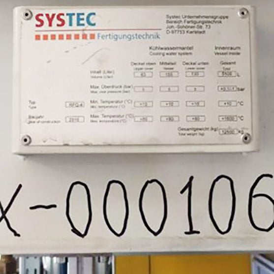 Systec VGF G 5 1 Furnace for Multi Crystalline Silicon Growth