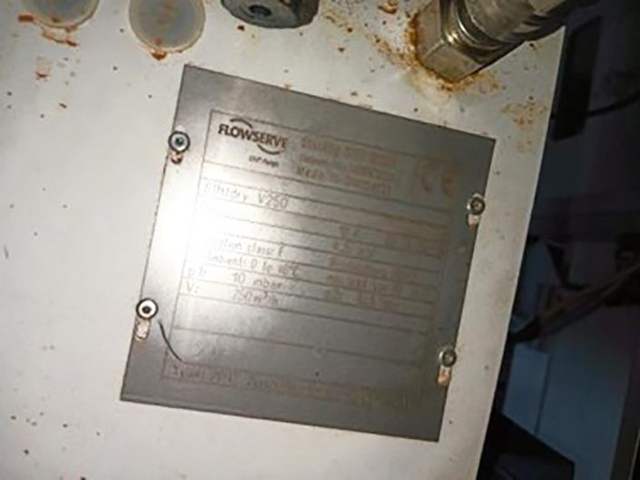 Flowserve SIHIdry V 250 Vacuum Pump