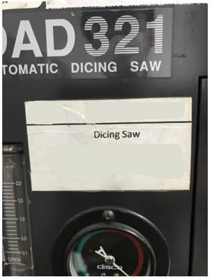 Disco DAD 3220 Automatic Dicing Saw