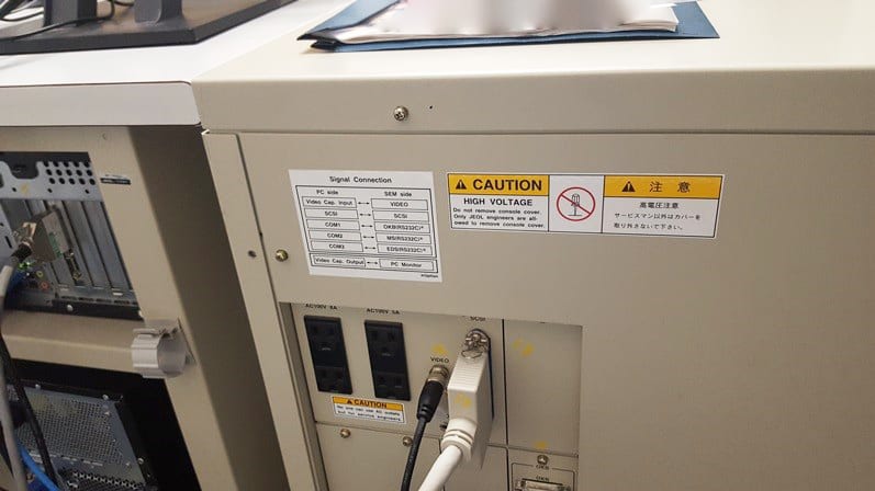 Jeol JSM 6380 LV SEM (Scanning Electron Microscope)