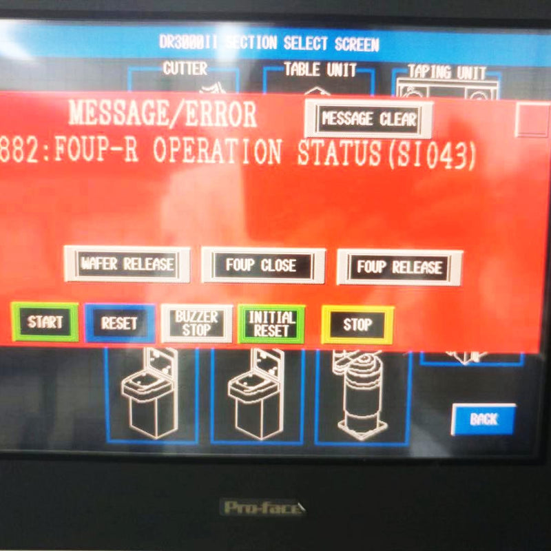 Nitto Denko DR 3000 II Wafer Taping Machine