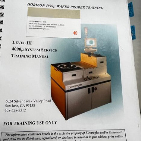 Electroglas EG 4090 u Automatic Wafer Prober