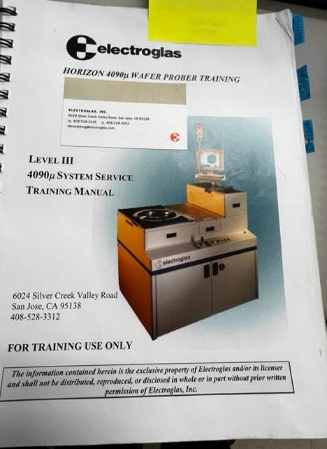 Electroglas EG 4090 u Automatic Wafer Prober
