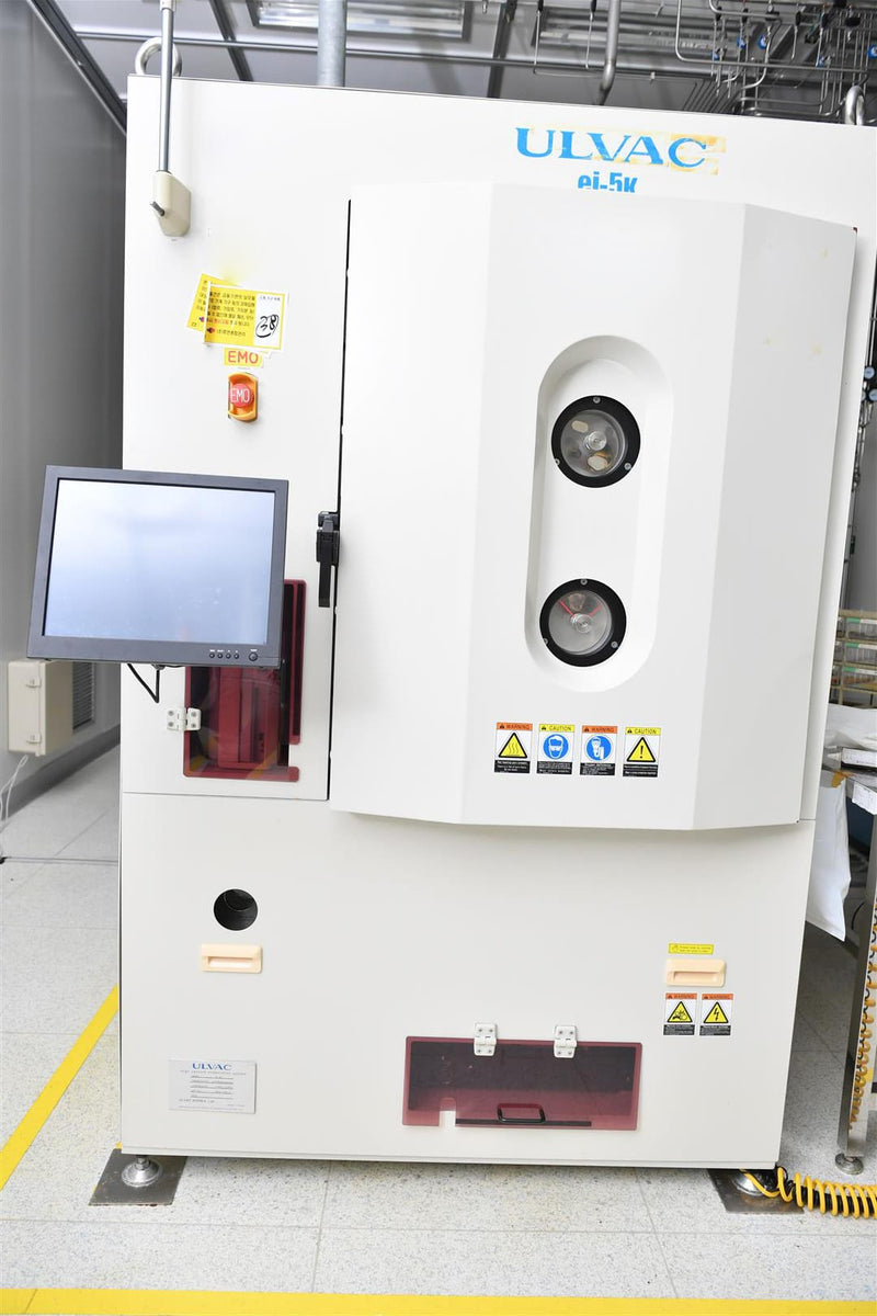 Ulvac Ei 5 K Batch Type High Vacuum Evaporation System for ITO