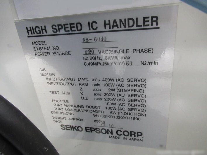 Seiko / Epson NS 6040 Handler