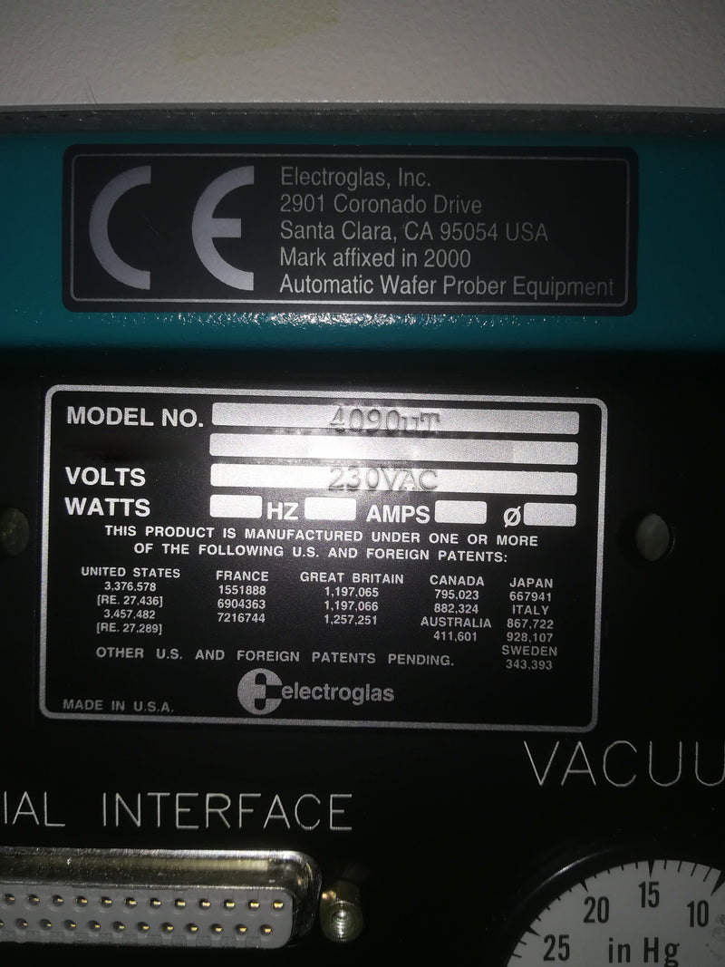 Electroglas EG 4090 u Automatic Wafer Prober