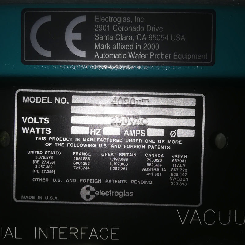 Electroglas EG 4090 u Automatic Wafer Prober