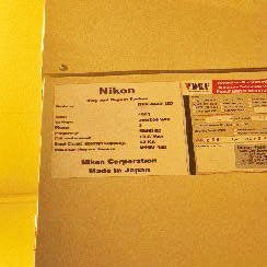 Nikon NSR 2205 i 12 D i-Line Stepper
