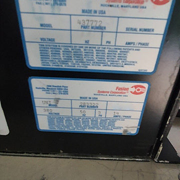 Axcelis 200 MCU Exposure System