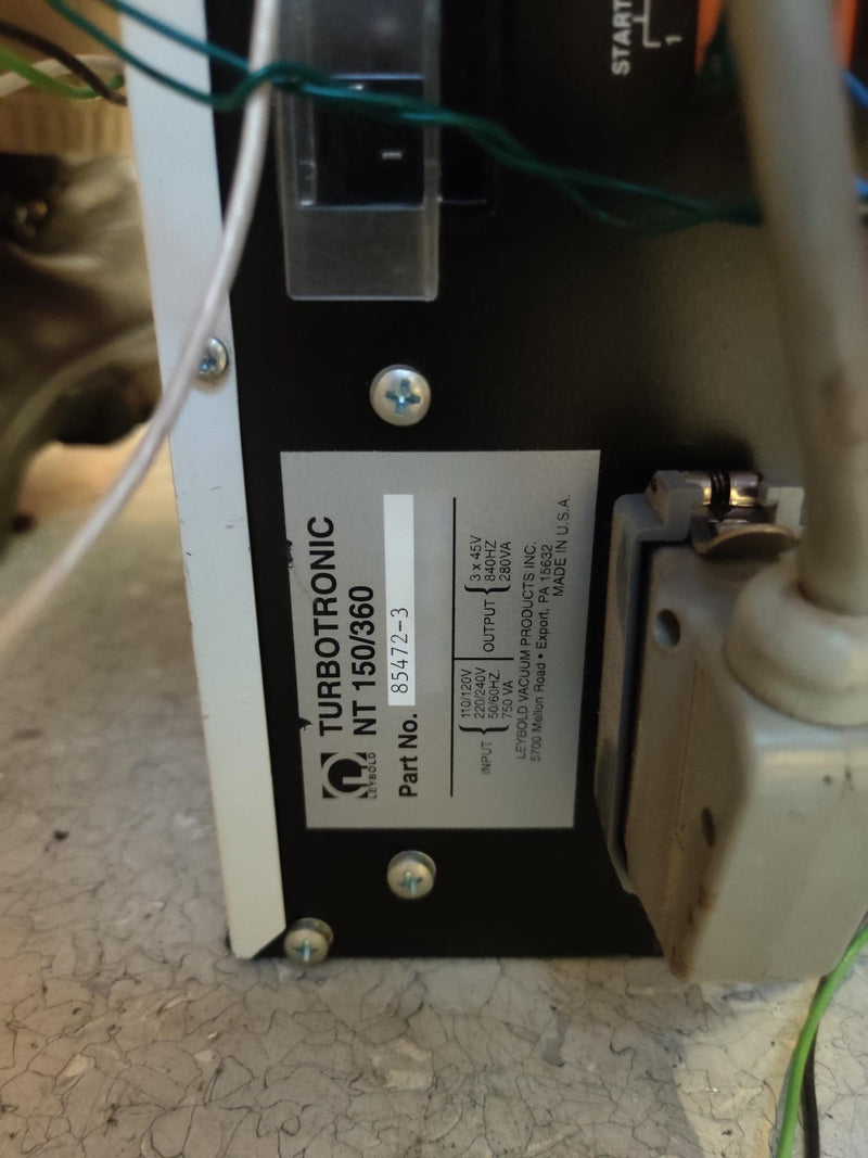 Denton DV 502 A Vacuum Evaporator