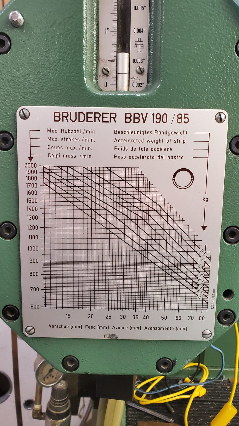 Bruderer BSTA 30 Stamping Press