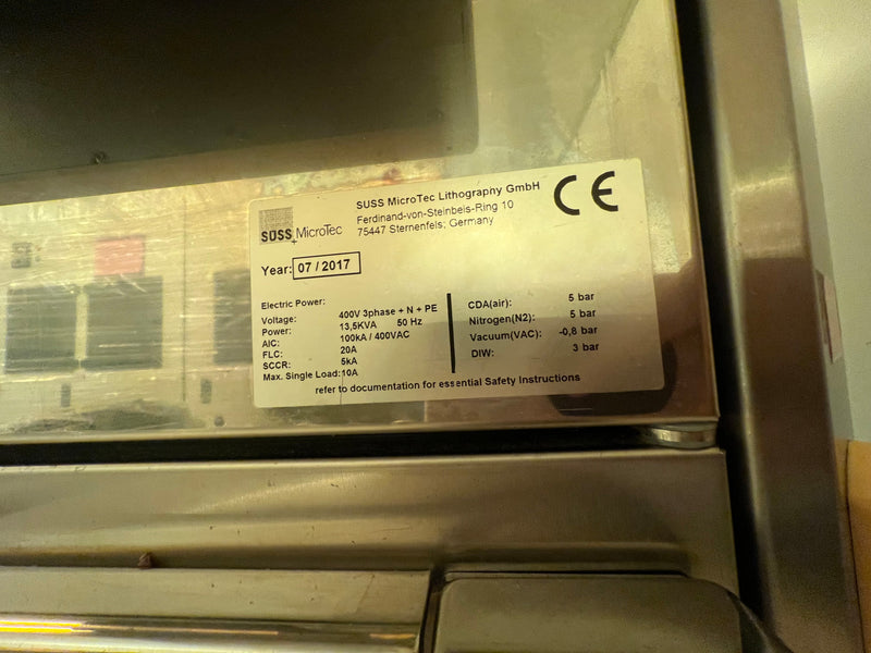 SUSS ACS 200 Gen 3 Coater / Developer