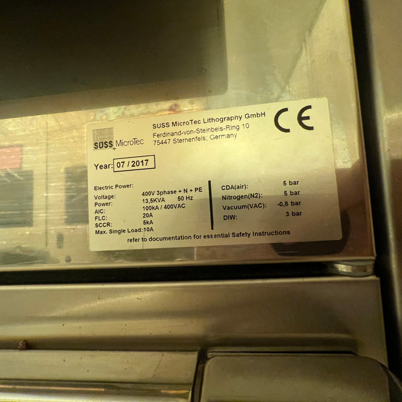 SUSS ACS 200 Gen 3 Coater / Developer