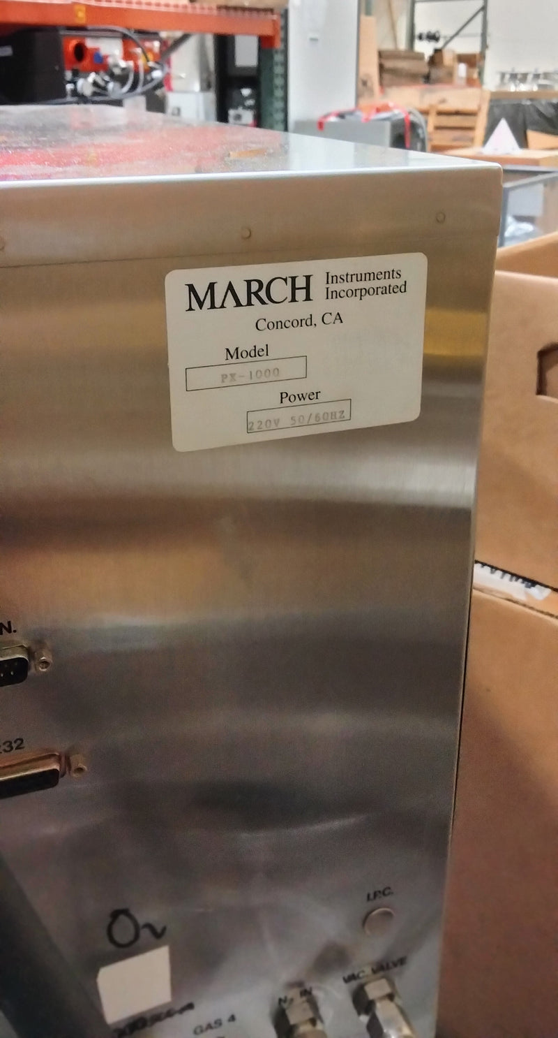 March PX 1000 Plasma Cleaner