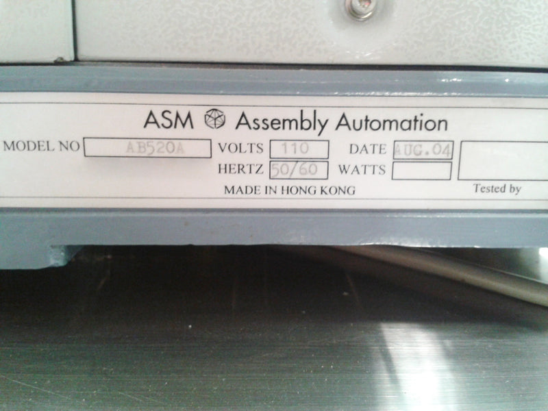 ASM AB 520 A Wedge Bonder