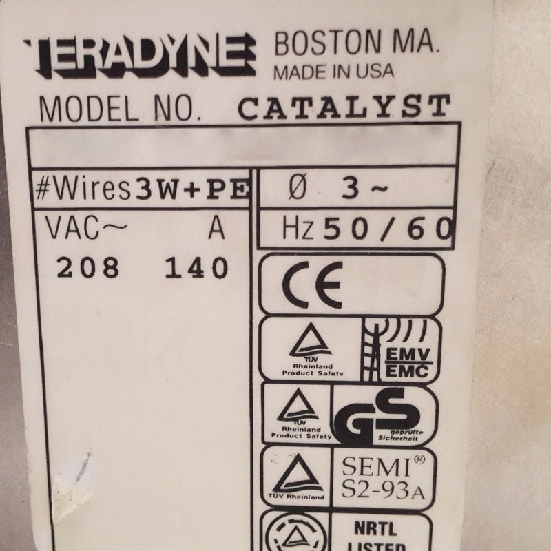 Teradyne Catalyst Tester
