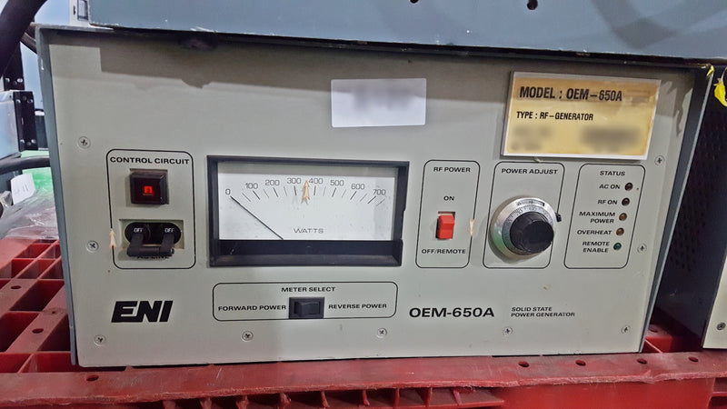 ENI OEM 650 A RF Power Supply