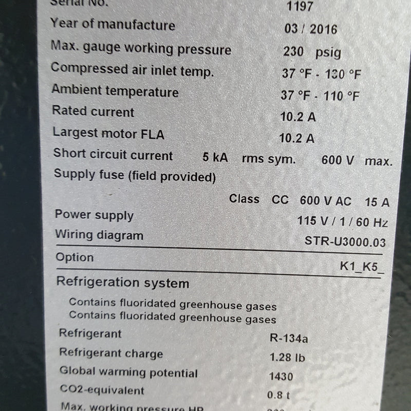 Kaeser Air Compressor