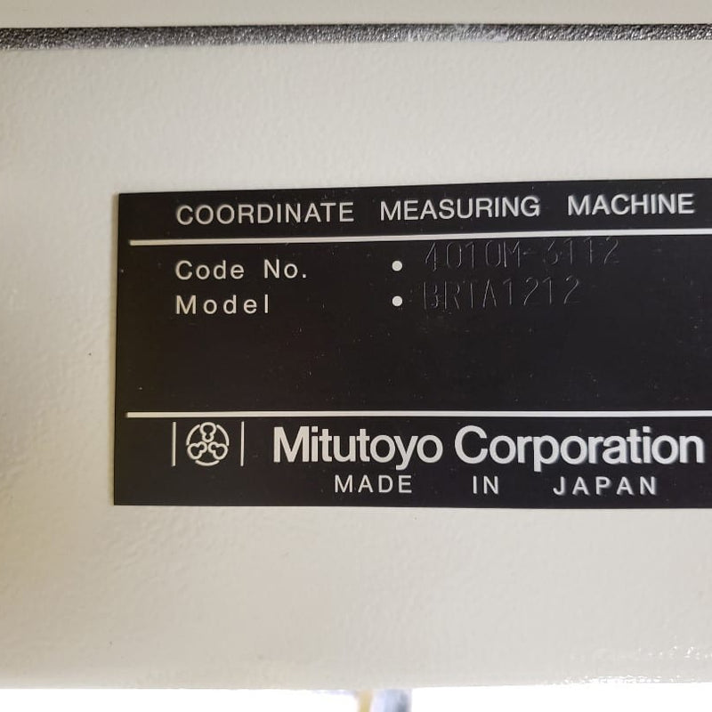 Mitutoyo Bright Apex 1212 CMM (Coordinate Measuring Machine)