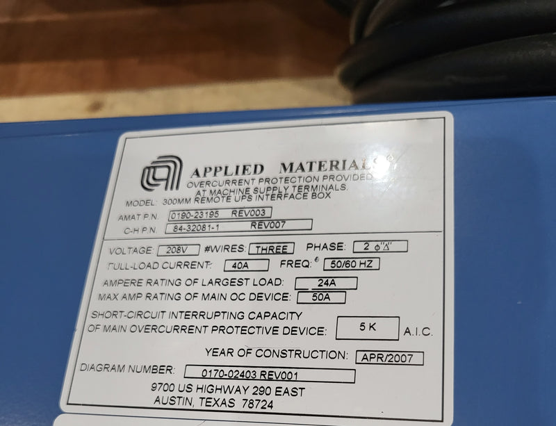 Applied Materials Centura eMAX CT+ Etcher