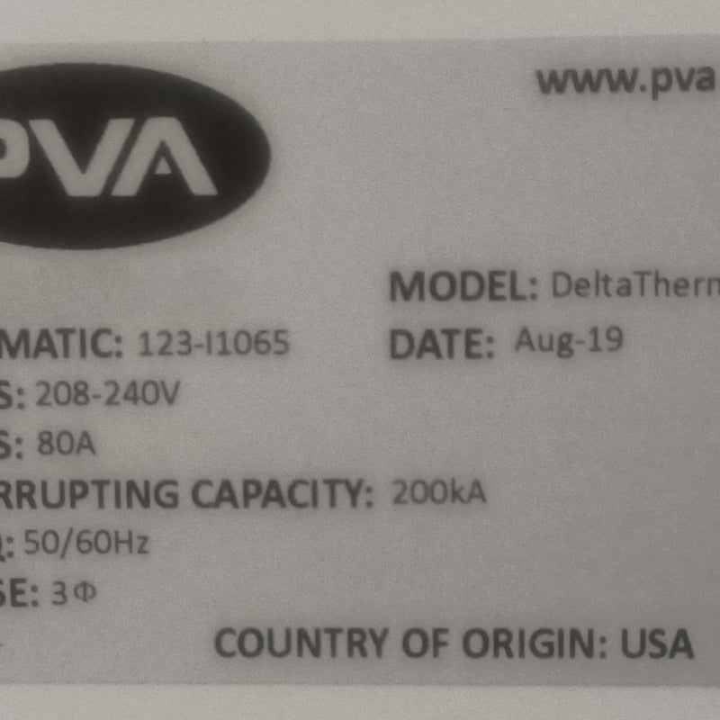 PVA DeltaTherm Oven