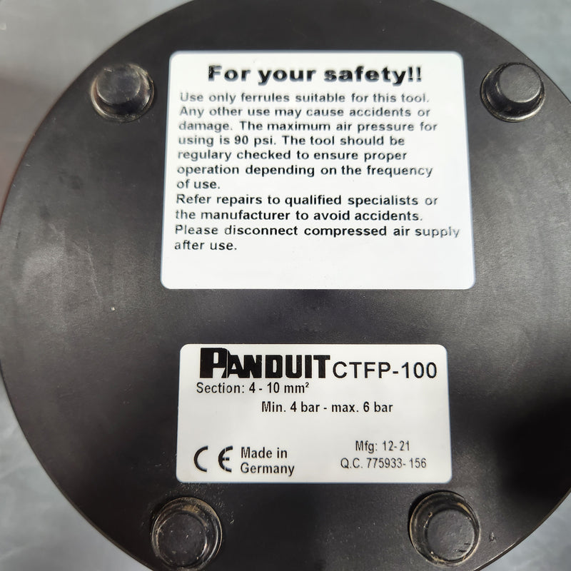Panduit CTFP 100 Crimp Tool