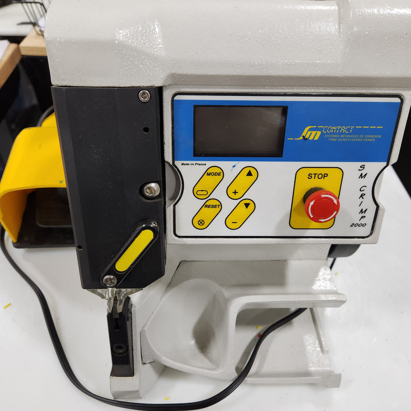 SM Contact SM Crimp 2000 Wire Splicing Machine