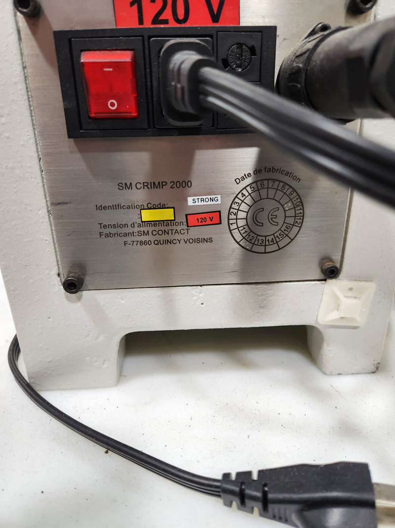 SM Contact SM Crimp 2000 Wire Splicing Machine