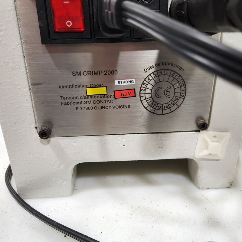 SM Contact SM Crimp 2000 Wire Splicing Machine
