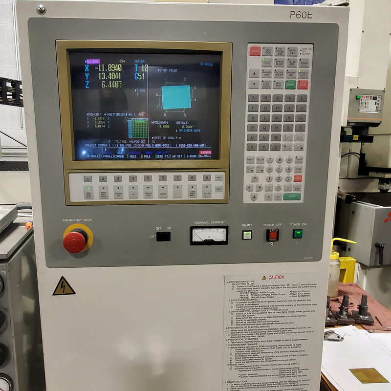 Mitsubishi EX 22 Sinker EDM (Electrical Discharge Machine)