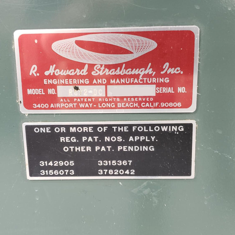 Strasbaugh R 6 Y 2 DC Polisher