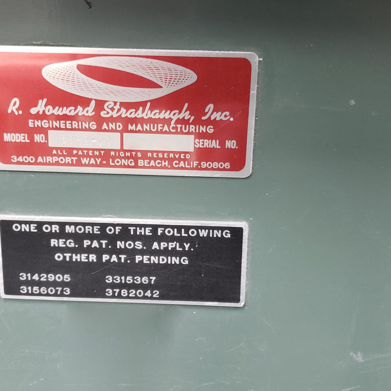 Strasbaugh 6 U P 2 DC Polisher