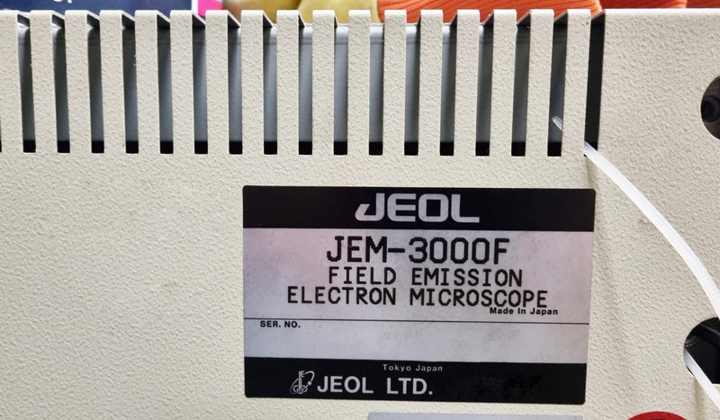 Jeol JEM 3000 F Field Emission Electron Microscope