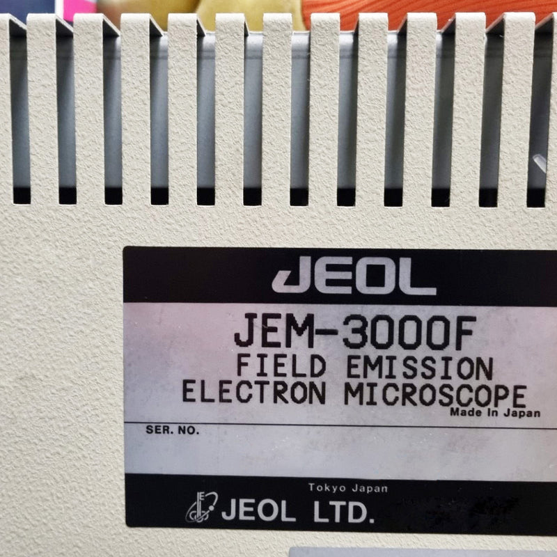 Jeol JEM 3000 F Field Emission Electron Microscope