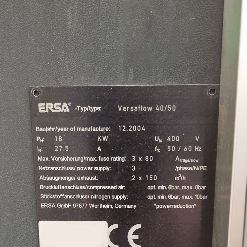 ERSA Versaflow 40 / 50 Selective Soldering Machine