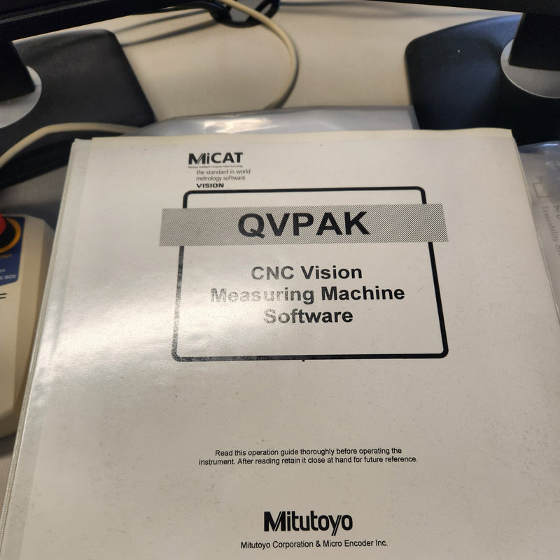 Mitutoyo QV Stream Plus 606 Measuring Machine