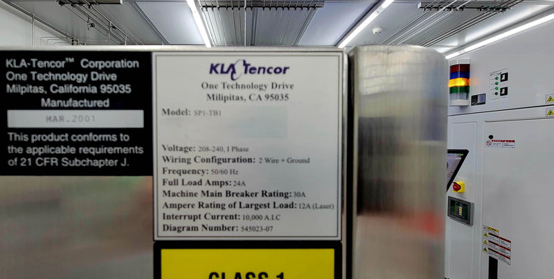 KLA Surfscan SP 1 TBI Particle Defect System