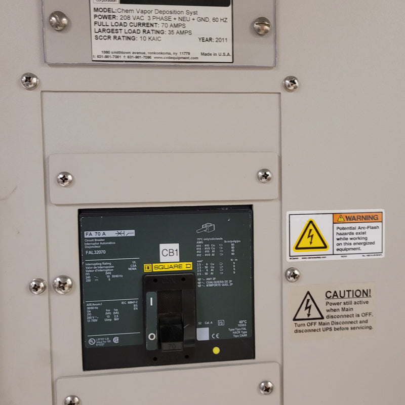CVD Equipment CVD (Chemical Vapor Deposition)