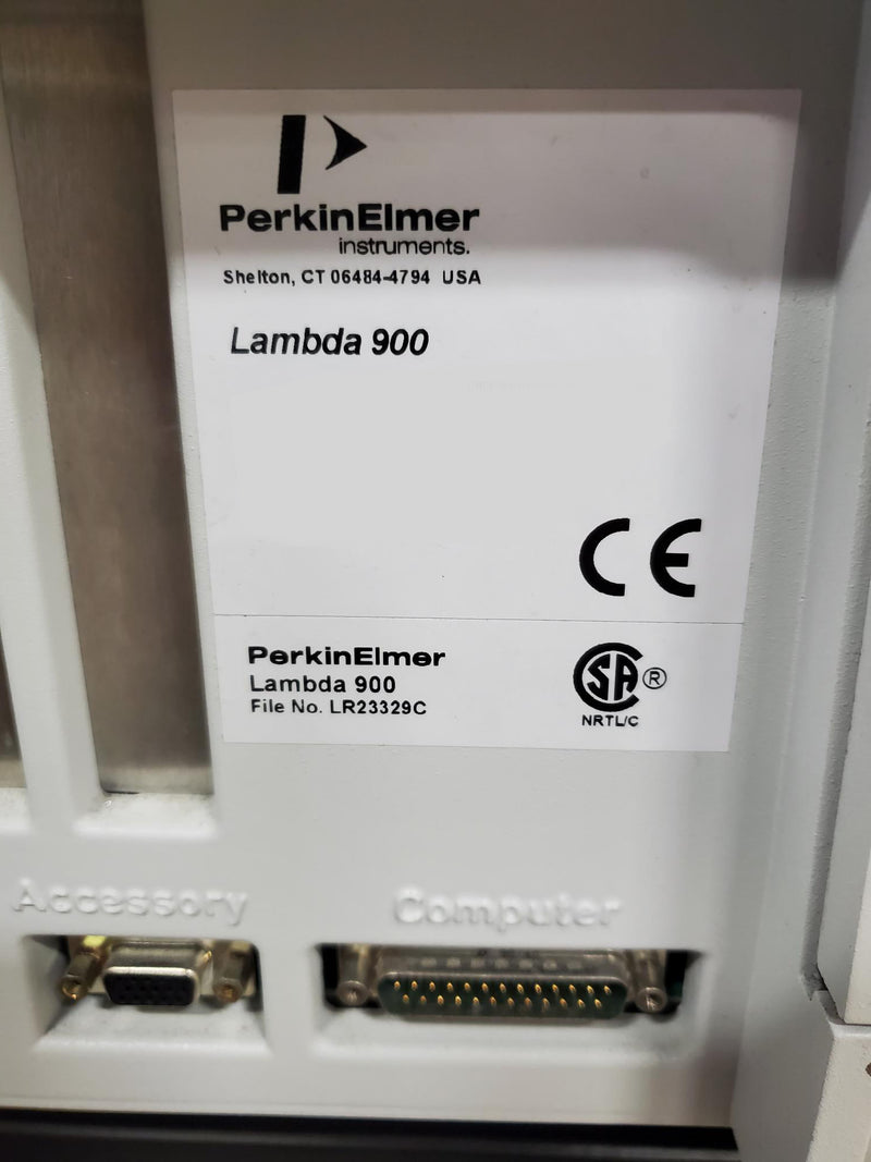 Perkin Elmer Lambda 900 Spectrometer