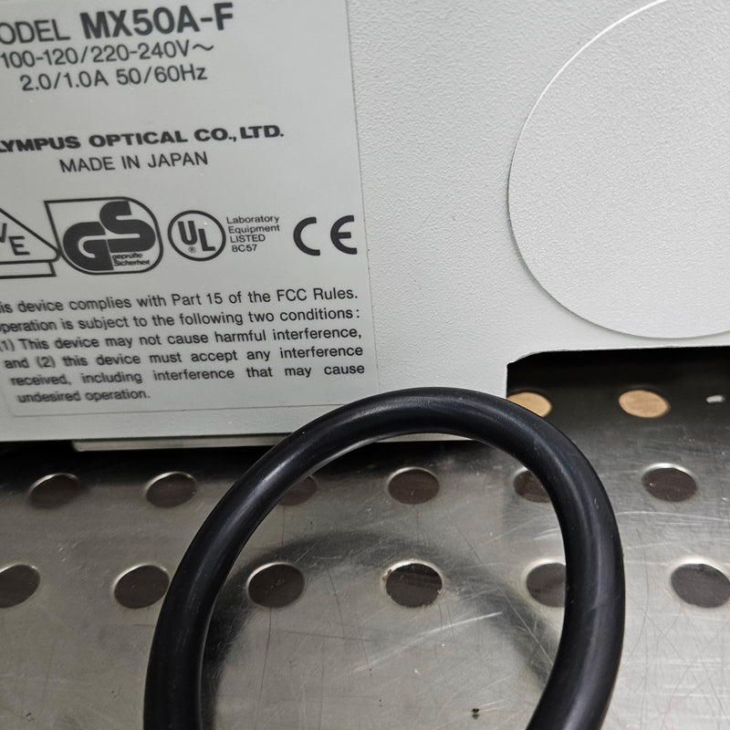 Olympus MX 50 A-F AL 100 NLM 8 Microscope