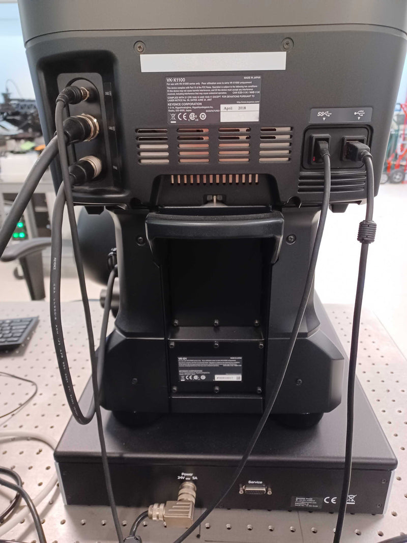 Keyence VK X 1100 Surface Profilometer