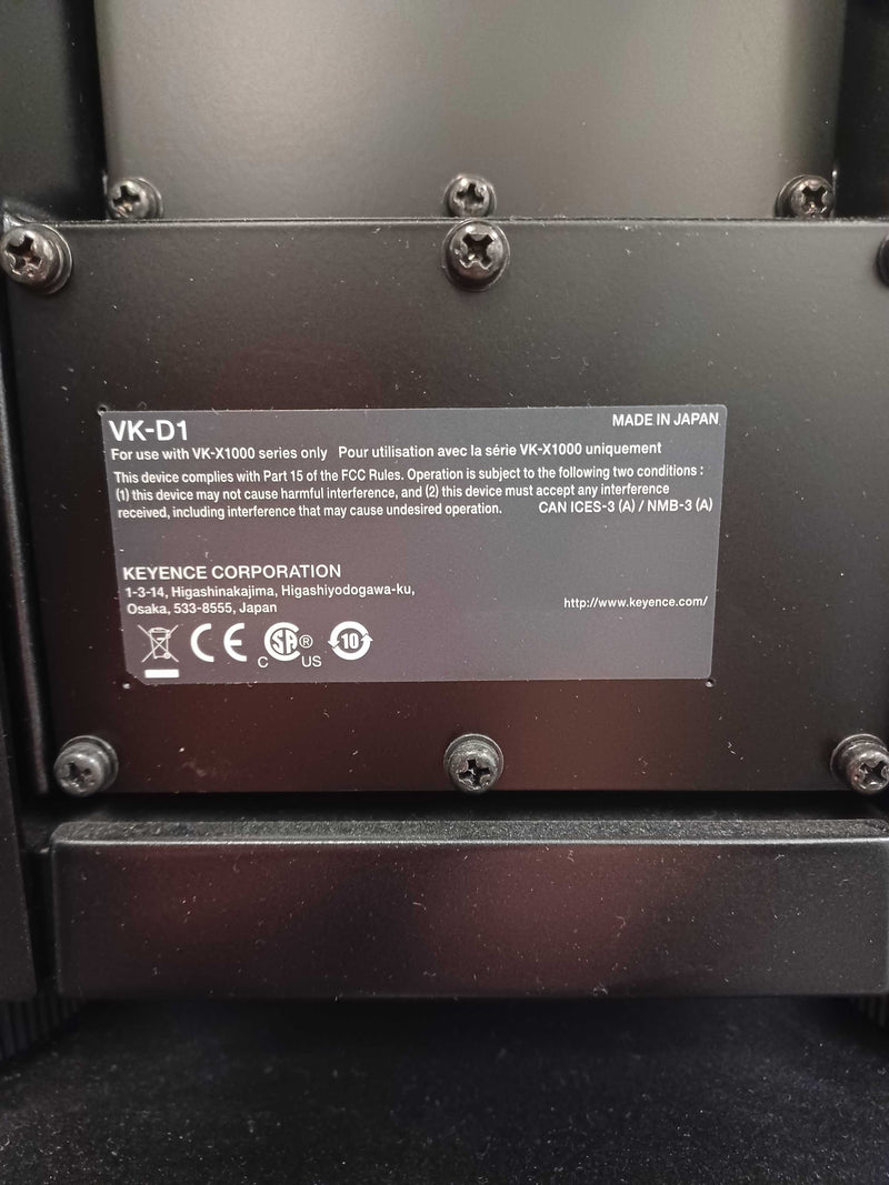 Keyence VK X 1100 Surface Profilometer