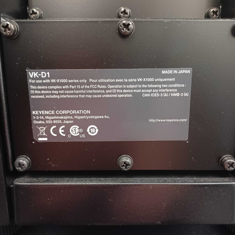 Keyence VK X 1100 Surface Profilometer