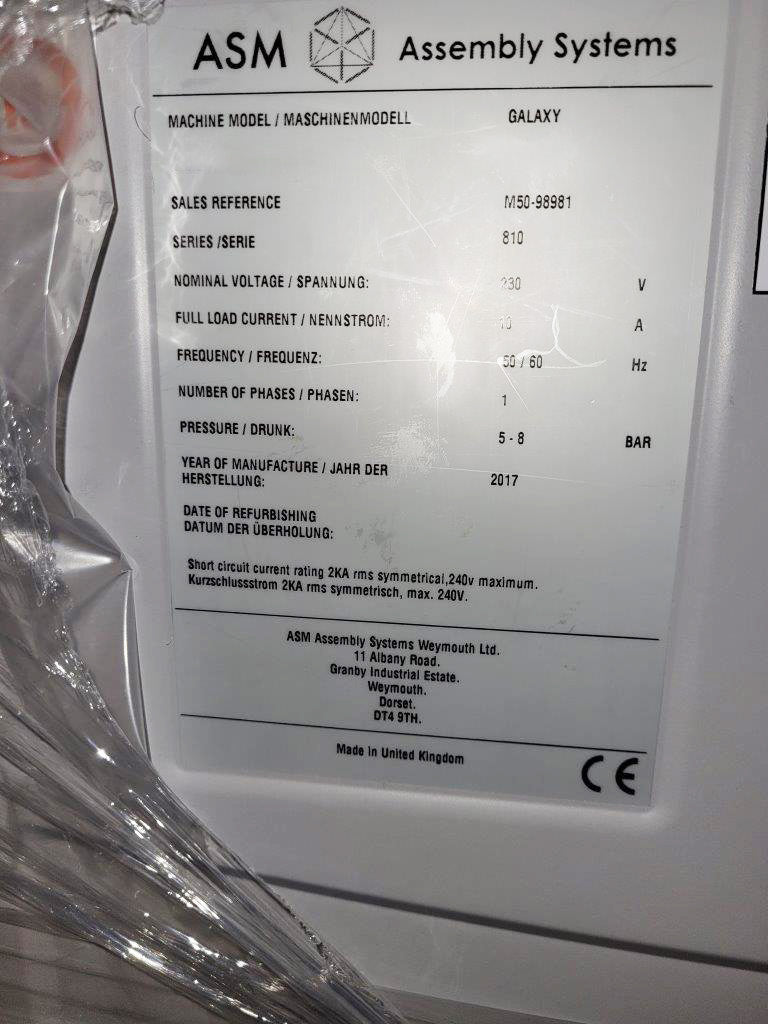 Dek Galaxy Printer