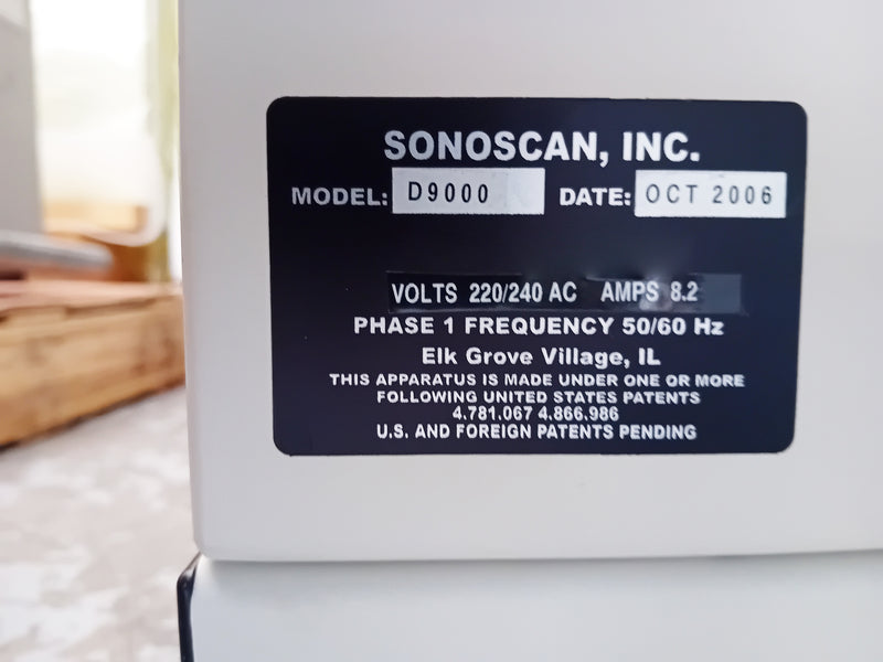 Sonoscan D 9000 Scanning Acoustic Microscope
