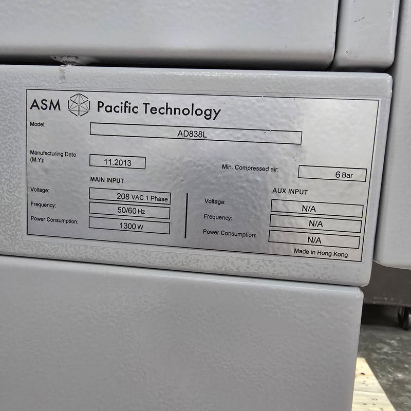 ASM AD 838 L Die Bonder