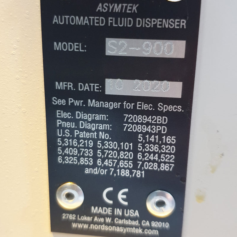 Nordson S 2 900 UV Glue Dispenser