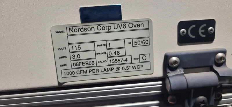 Nordson / Asymtek UV 6 Oven