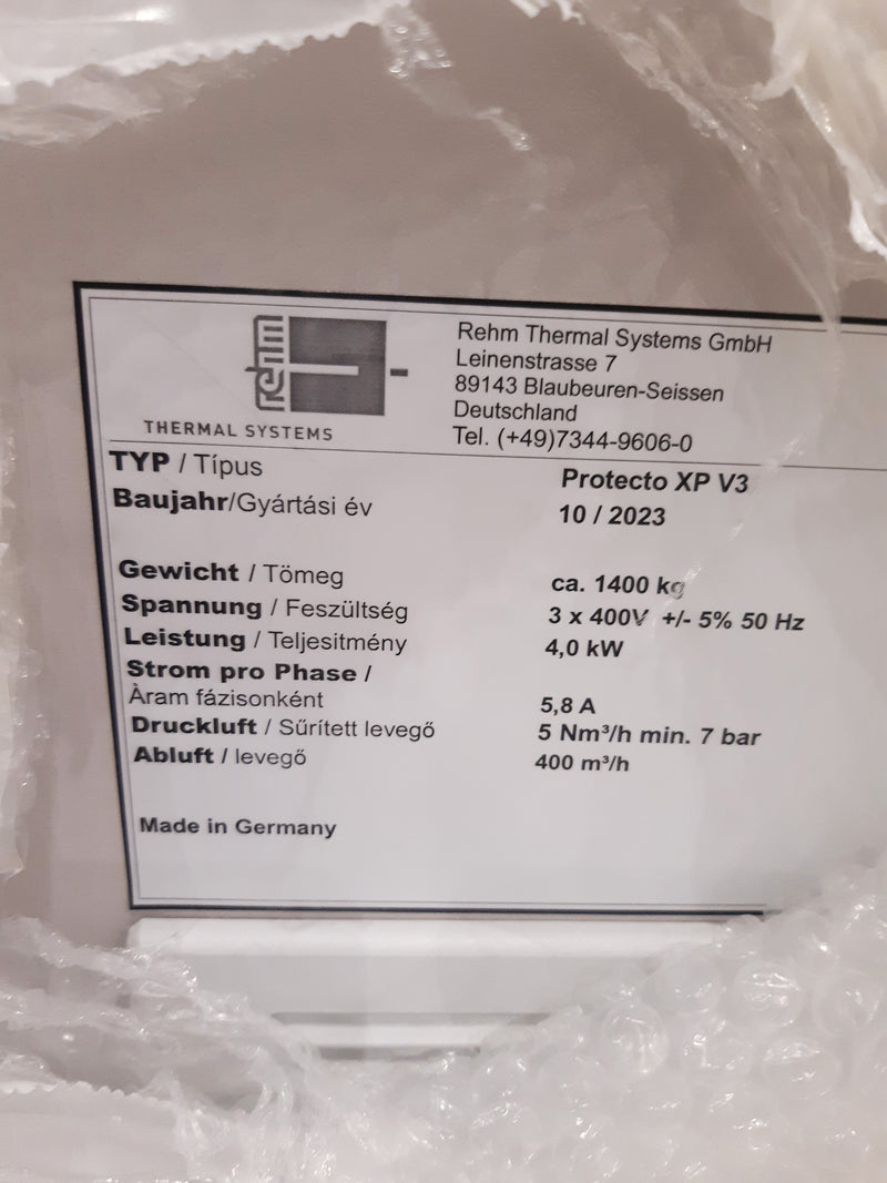 Rehm Protecto XP V 3 Conformal Coater
