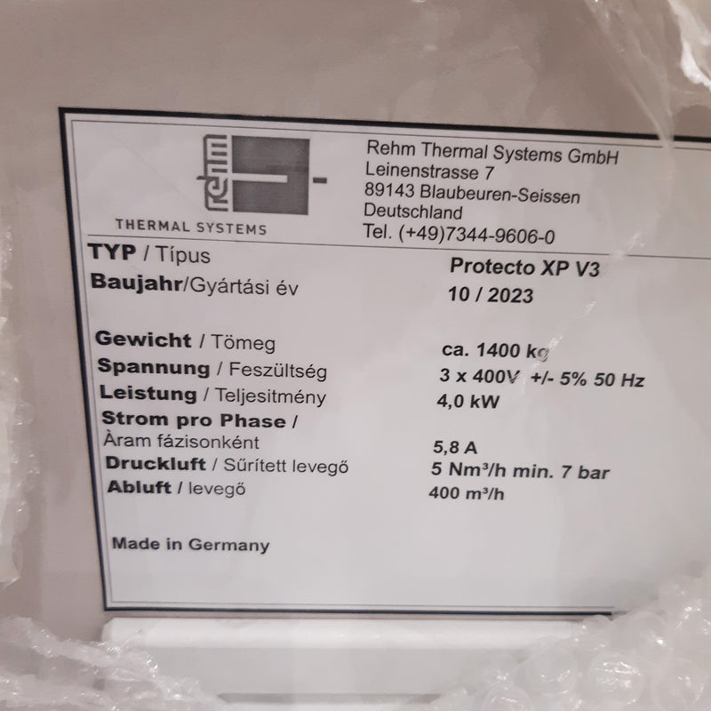 Rehm Protecto XP V 3 Conformal Coater